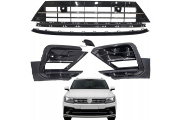 BUMPER GRILLE DUMMY FRONT VOLKSWAGEN TIGUAN II 5NA 16 20R R LINE SET