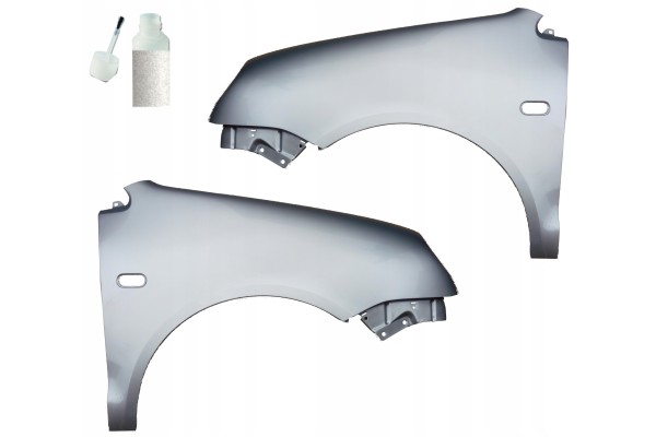 Mudguard VW Polo 9N color LA7W 01 05 left right lacquer zap set new