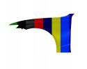 Blic 6504 04 9024311P Mudguard