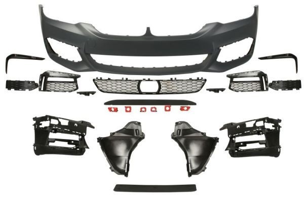 Front bumper RADAR M PACKAGE halogen BMW 5 G30 G31 G38 F90 02 17 04 20