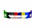 Front bumper GTI VW GOLF VII 03 17 12 20 Catalog number of the part 5510 00 9950906P