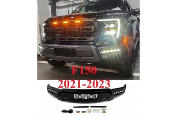 Front bumper style RAPTOR LED FORD F 150 F150 2021 2023 complete