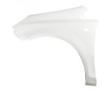 BLU Mudguard OPEL CORSA D Z474 left white 06 14 front CasablancaWeiss