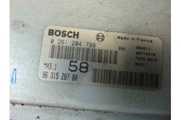 9631528780  CENTRALITA MOTOR UCE PEUGEOT 106 (S1)(08.1991) Cocktail 9631528780 186286 PEUGEOT - 3