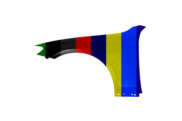Blic 6504 04 3531318P Mudguard Catalog number of the part 6504 04 3531318P