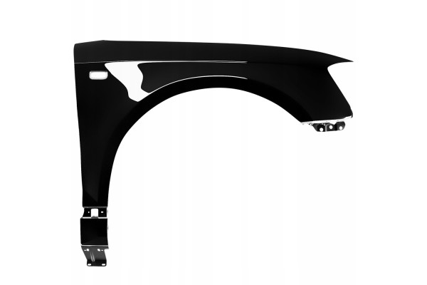 BLU Mudguard AUDI A3 8P LZ9Y right black 03 08 front Color black