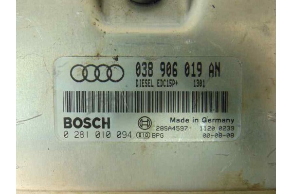 038906019AN CENTRALITA MOTOR UCE AUDI A4 BERLINA (B5)