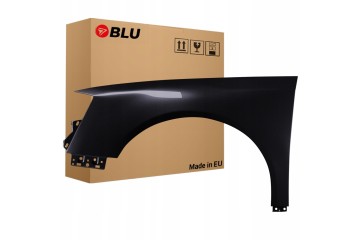 BLU Mudguard VW PASSAT B6 LC9X left black 05 10 front