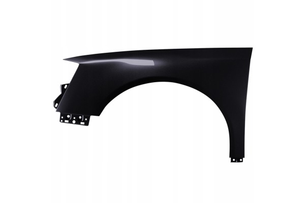 BLU Mudguard VW PASSAT B6 LC9X left black 05 10 front Packaging status original