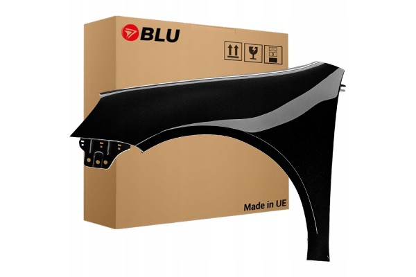 BLU Mudguard VW GOLF V 5 LC9Z left black 03 09 front hatchback