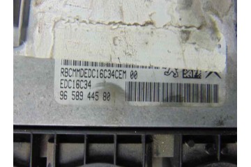 9658944580  CENTRALITA MOTOR UCE PEUGEOT 307 (S1)(04.2001) XR Clim Plus 9658944580 186298 PEUGEOT - 1