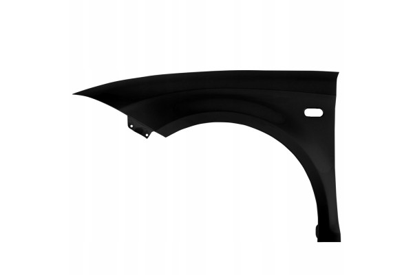 BLU Mudguard SEAT LEON II 2 1P1 LC9Z left black 05 12 front BlackMagic Color black