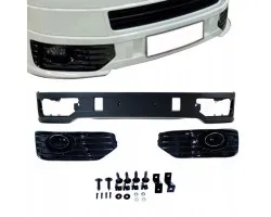 Spoiler Frontal Net-Cars Negro para VW T5 2009-2015
