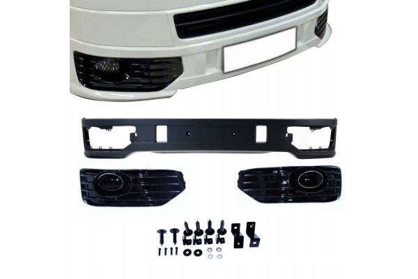 FRONT SPOILER VW T5 09 15 FACELIFT