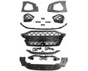 Front bumper Grill Grille Cover set Tuning Sport Audi A3 8y 8y0 2019 2024 Car type passenger cars