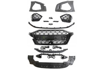 Front bumper Grill Grille Cover set Tuning Sport Audi A3 8y 8y0 2019 2024 Car type passenger cars