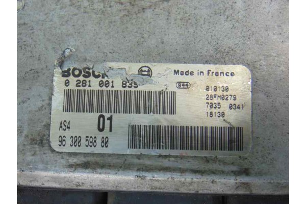 9630059880  CENTRALITA MOTOR UCE CITROEN SAXO 1.5 D Image 9630059880 186316 CITROEN - 1