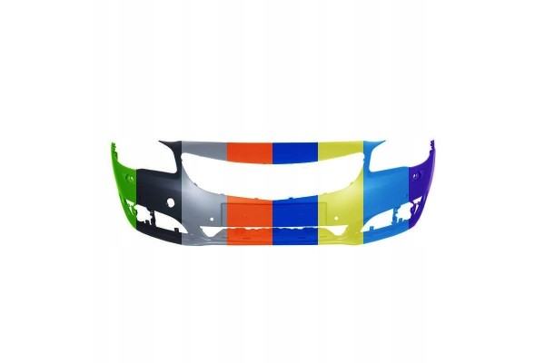 Bumper front with holes for halogens with holes for washers number Part manufacturer Blic