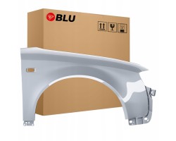 BLU Mudguard AUDI A4 B6 LY7W right silver 00 04 front
