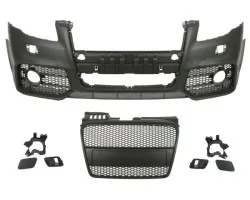 Parachoques delantero Blic 5510-00-0028901KP para AUDI A4 B7 11.04-06.08 RS Tipo negro