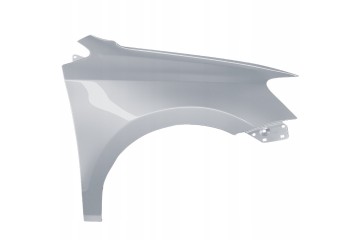 BLU Mudguard VW POLO 6R V 5 LA7W right silver 09 17 front ReflexSilber Color silver