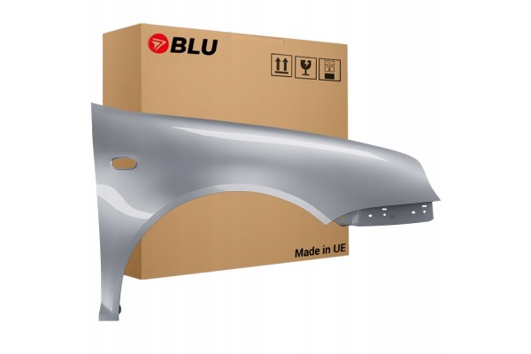 BLU Mudguard VW GOLF IV 4 LA7W right silver 97 06 front galvanized