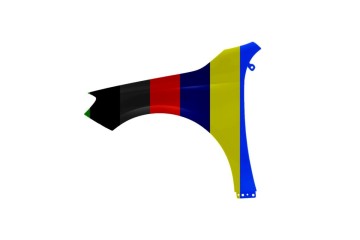 Blic 6504 04 3507311AP Mudguard Car type passenger cars