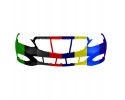 Front bumper AVANTGARDE MERCEDES E CLASS W212 02 13 05 16 Part manufacturer Blic
