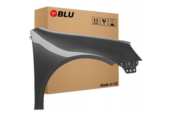 BLU Mudguard VW GOLF V 5 LA7T right silver 03 09 front hatchback