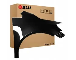 Guardabarros BLU VW Golf V Plus 5 LC9Z Derecho Negro 05-09 Delantero BlackMagic