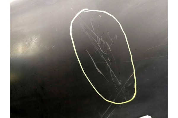 FRONT LEFT FENDER MERCEDES SLK R170 A1708800106 Catalog number of the part 1635007