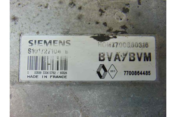 7700864485 CENTRALITA MOTOR UCE RENAULT LAGUNA (B56) 2.0 16V RTI (B56D) 7700864485 186331 RENAULT - 3