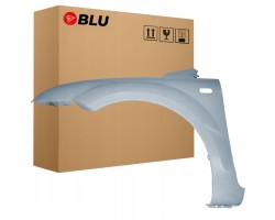 BLU Mudguard FORD FOCUS MK2 II D1 left silver 04 08 front