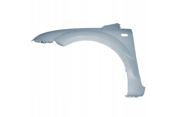 BLU Mudguard FORD FOCUS MK2 II D1 left silver 04 08 front Color silver