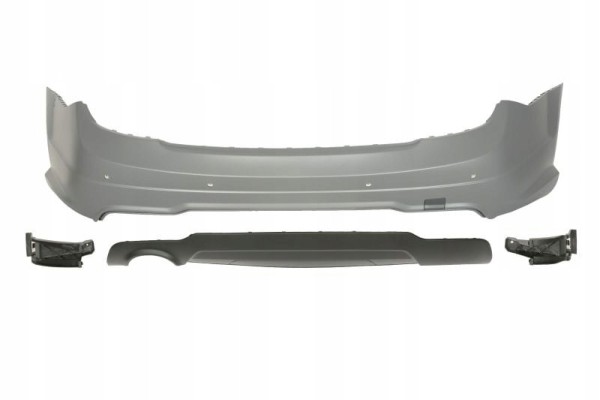 Rear bumper AMG STYLING PDC pipe cutout left MERCEDES W204 Coupe Part manufacturer Blic