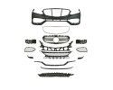 Front bumper with red AMG STYLING strip with dummy mount with