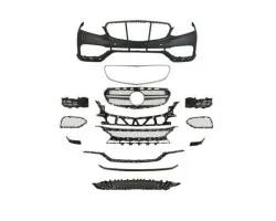 Parachoques delantero Blic 5510-00-3529902KP con tira roja AMG STYLING para MERCEDES E-CLASS W212 02.13-05.16