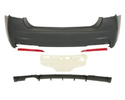 Rear bumper M PREF KPL cut out for pipe left BMW 3 F30 F31 F80