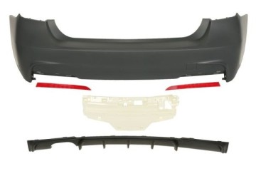 Rear bumper M PREF KPL cut out for pipe left BMW 3 F30 F31 F80