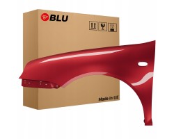 BLU Mudguard VW GOLF IV 4 LC3K left burgundy 97 06 front