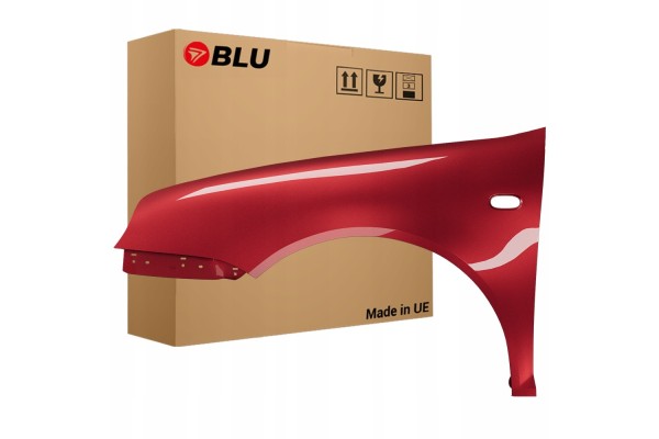 BLU Mudguard VW GOLF IV 4 LC3K left burgundy 97 06 front