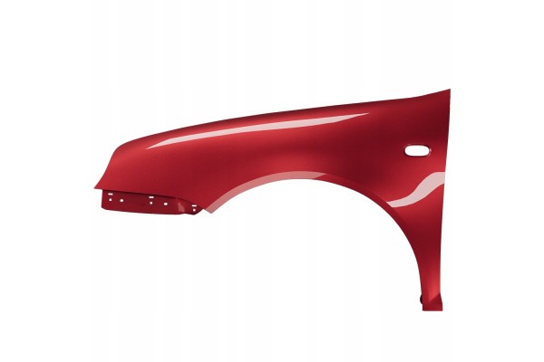 BLU Mudguard VW GOLF IV 4 LC3K left burgundy 97 06 front Packaging status original