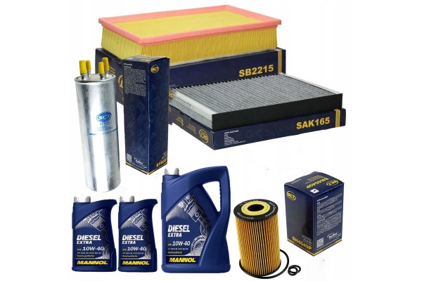 VW Transporter T5 2 0tdi filter set oil