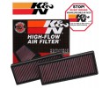 K N SPORT AIR FILTER MERCEDES 33 2474