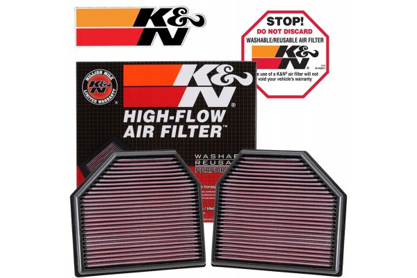 K N AIR FILTER BMW M5 F10 F11 M6 F06 F13 M3 F30 F80 M4 F32 F82 F33