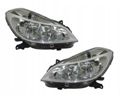 SET OF HEADLIGHTS RENAULT CLIO III 3 2005 2008 NEW