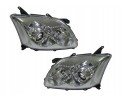SET OF HEADLIGHTS TOYOTA AVENSIS T25 2003 2006 TYC