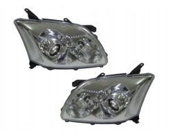 SET OF HEADLIGHTS TOYOTA AVENSIS T25 2003 2006 TYC