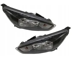 Juego de Faros Ford Focus 2014-2018 Reflector Negro TYC