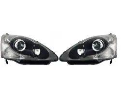Faros delanteros eléctricos TYC izquierdo y derecho Honda Civic 2004-2005